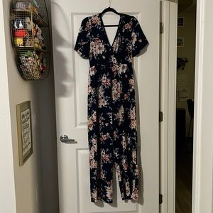 Floral Jumpsuit